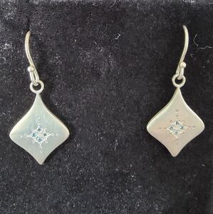 Adel Chefridi Silver Night Earrings